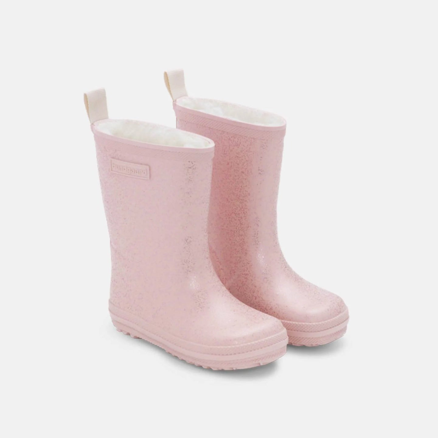 Aspen Old Rose Sparkle Winter Rubber Boots - MyMara
