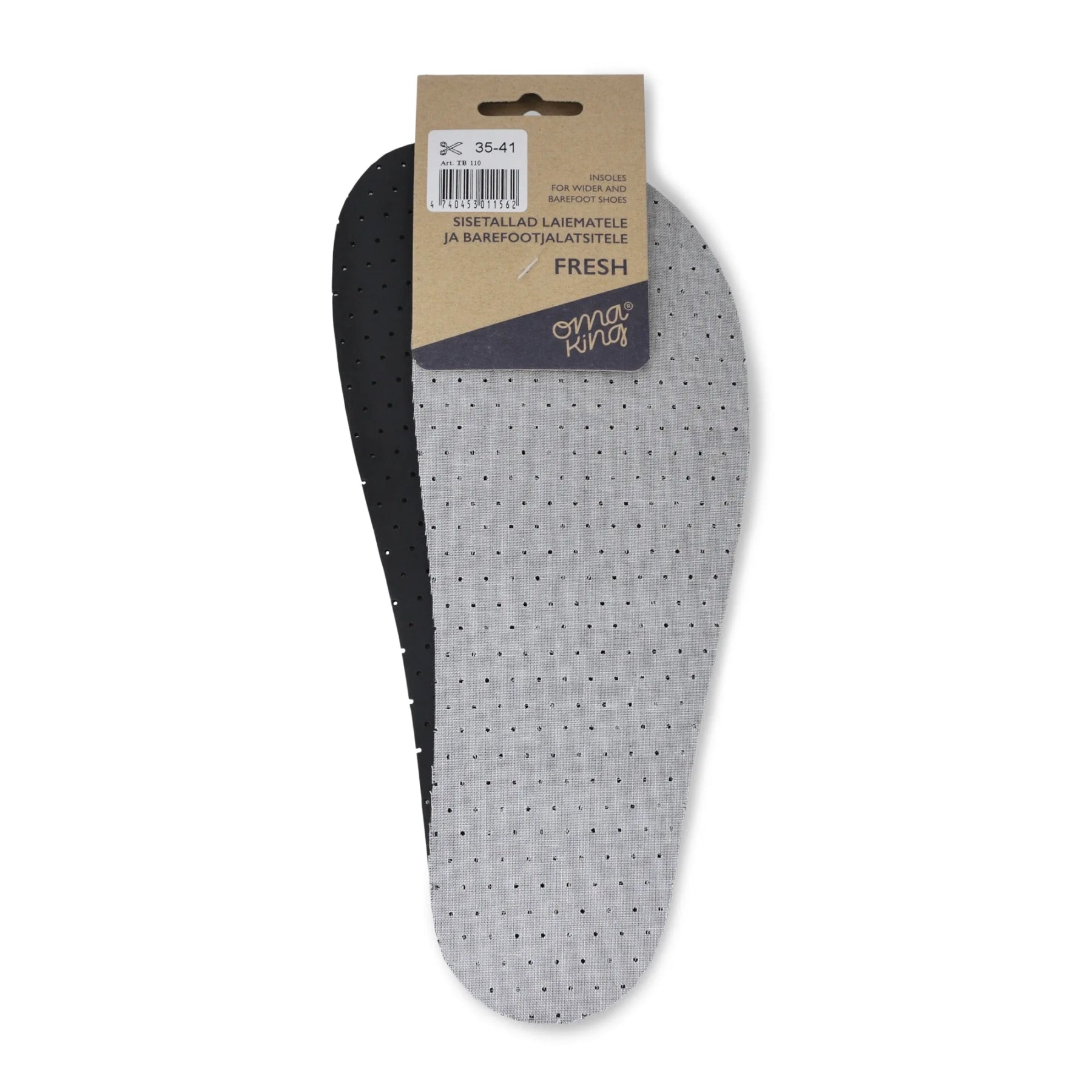 Fresh insoles for wider and barefoot shoes - MyMara