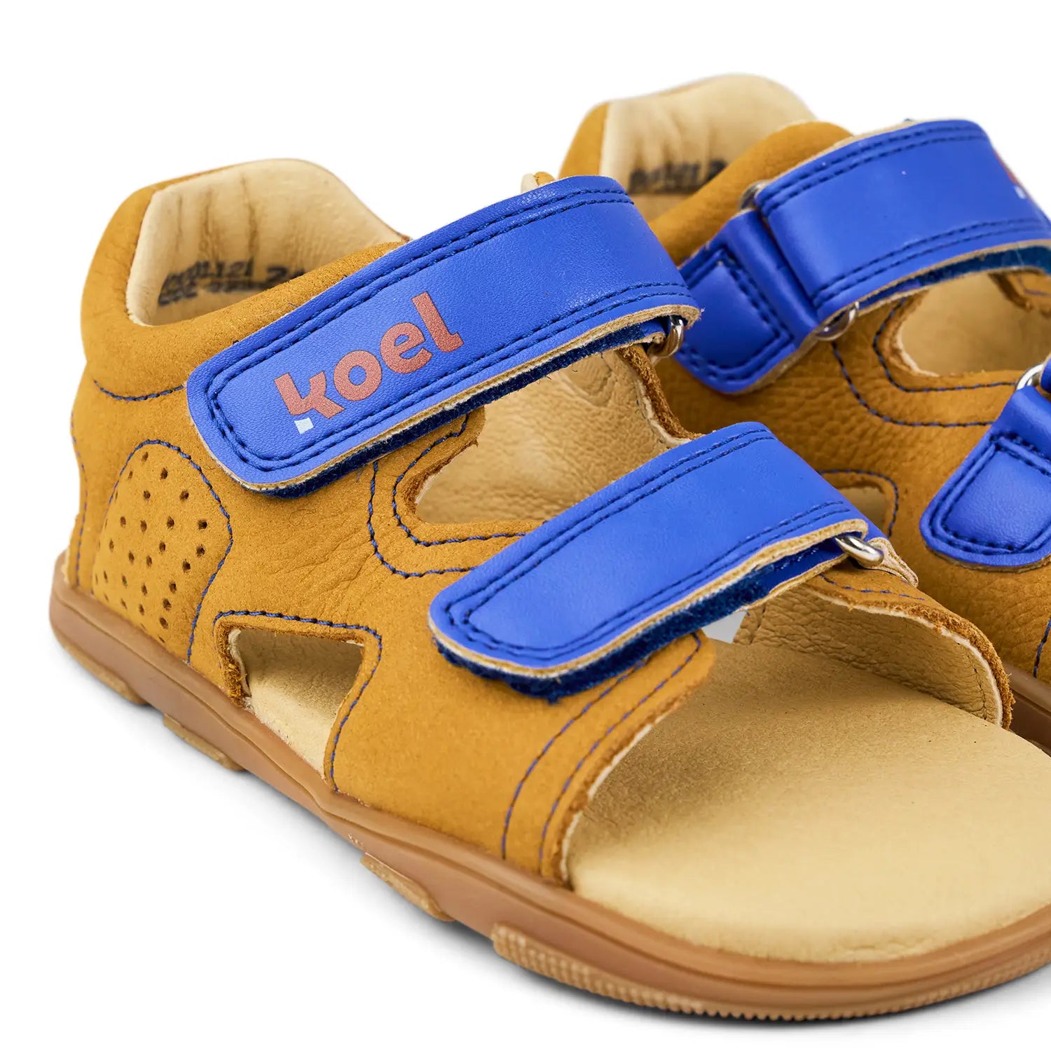 Ova Cognac Barefoot Sandals