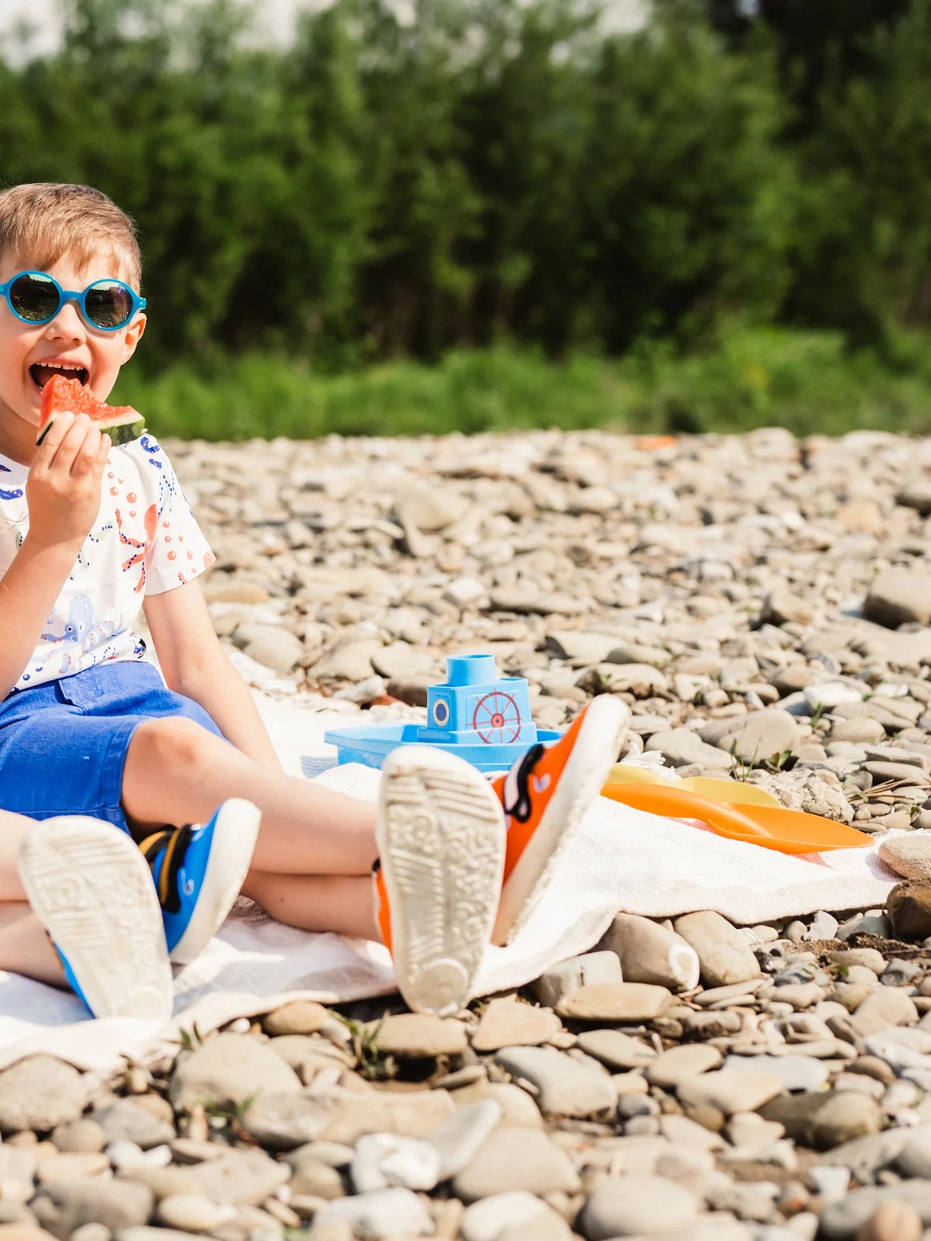 Kids sneakers Seasiders - Painduvad neopreeni seiklussaapad