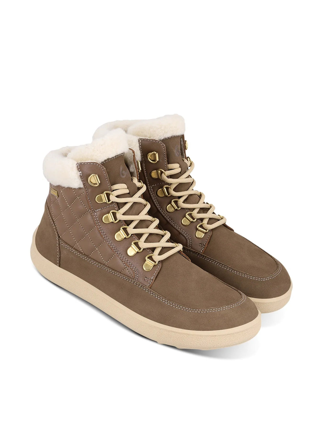 Boots Olivia - Warm Leather Winter Boots with Merino Wool Lining - MyMara