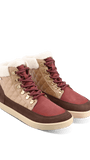 Boots Olivia - Warm Leather Winter Boots with Merino Wool Lining - MyMara