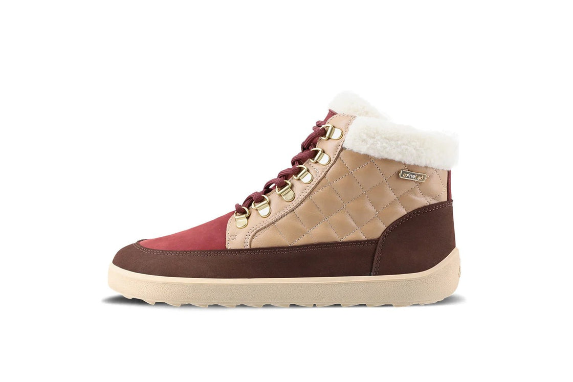 Boots Olivia - Warm Leather Winter Boots with Merino Wool Lining - MyMara