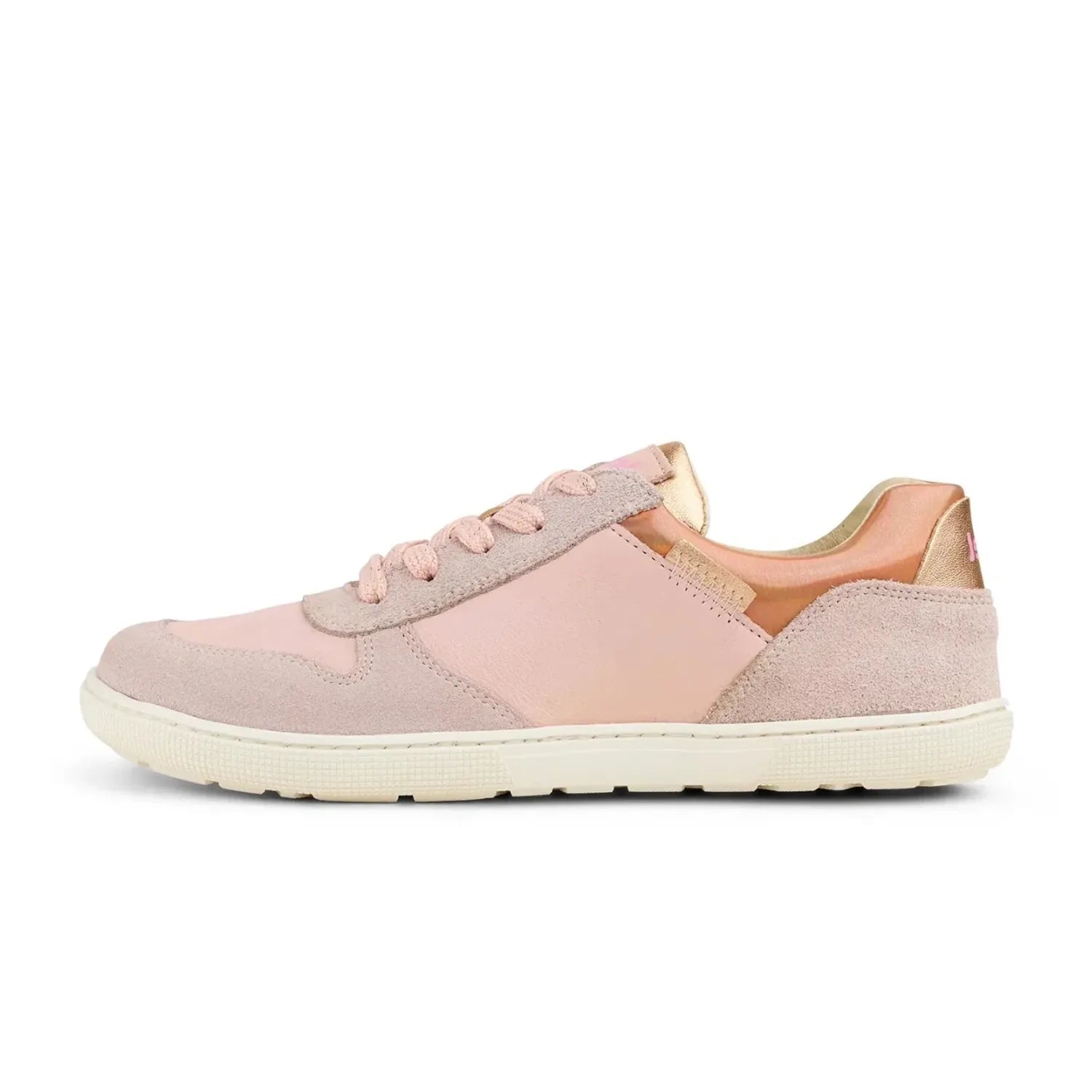 France Suede Nude All - Season Barefoot Sneakers - MyMara