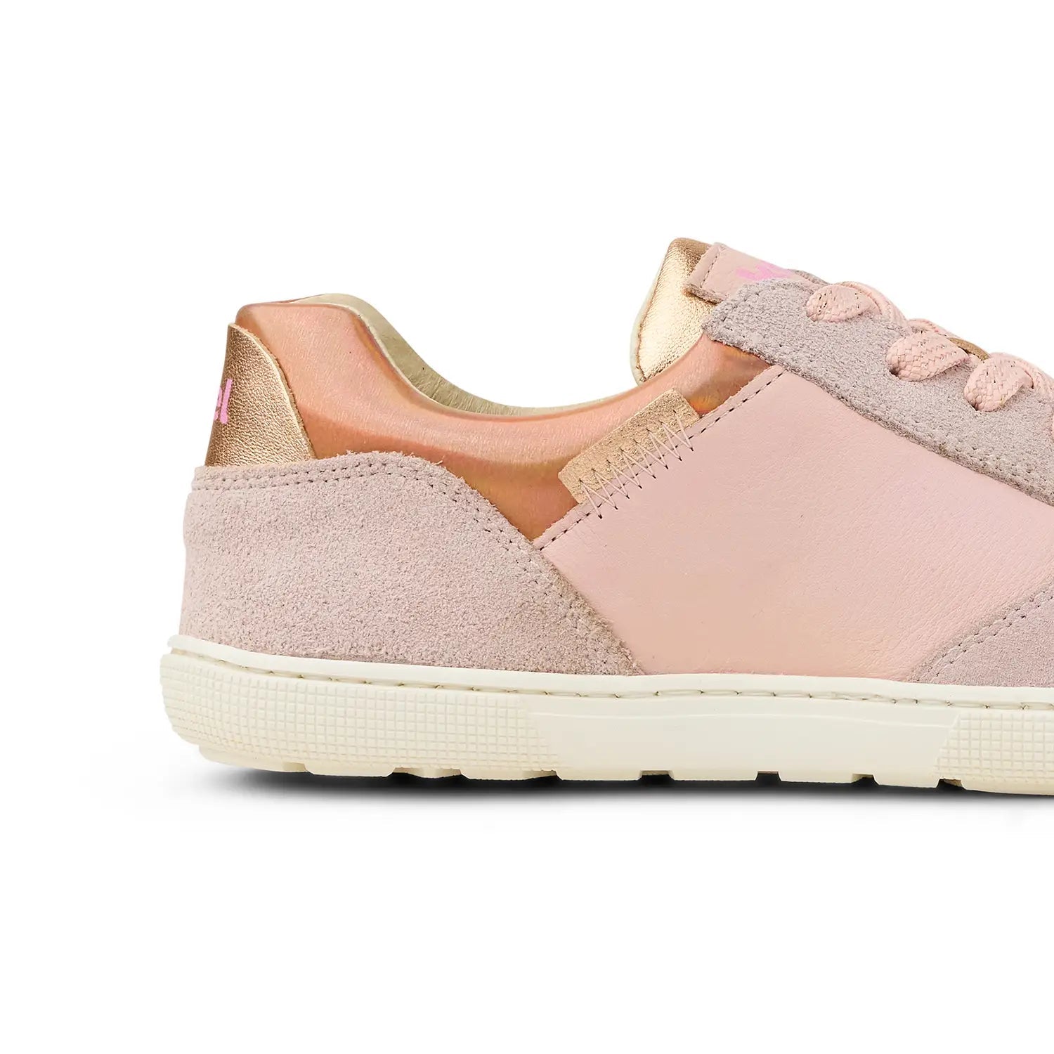 France Suede Nude All - Season Barefoot Sneakers - MyMara