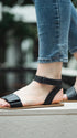 Iris Leather Summer Sandals - MyMara