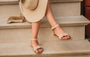 Iris Leather Summer Sandals - MyMara