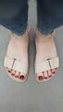 Iris Leather Summer Sandals - MyMara