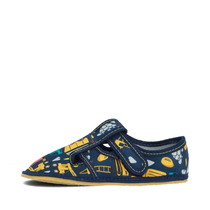 Kids Barefoot Slippers "Lorries" - MyMara