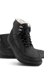 Leather Ankle Boots York with Merino Wool Lining - MyMara