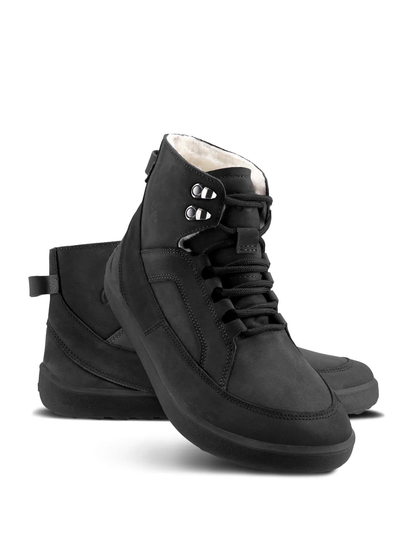 Leather Ankle Boots York with Merino Wool Lining - MyMara