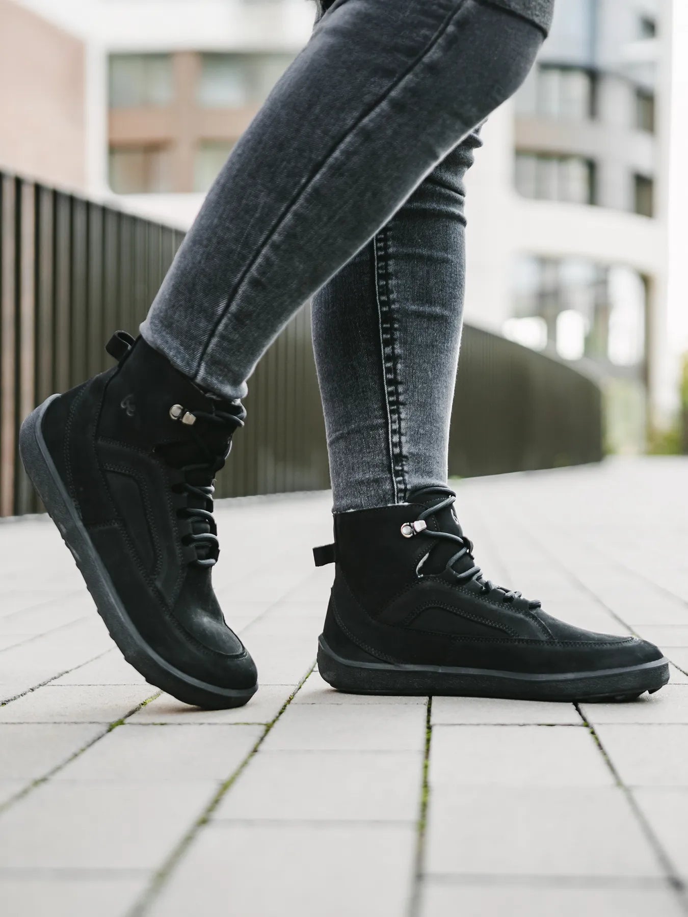 Leather Ankle Boots York with Merino Wool Lining - MyMara