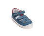 Leather sandals 077 Marine - MyMara