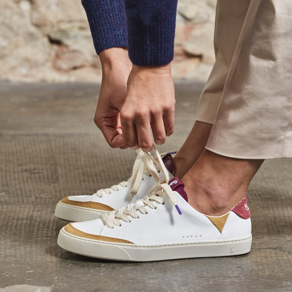 Lemon Purple sneakers - MyMara