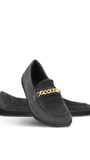 Men's Moccasins Prestage with Gold Chain Detail - MyMara