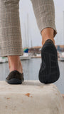 Men's Moccasins Prestage with Gold Chain Detail - MyMara