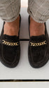 Men's Moccasins Prestage with Gold Chain Detail - MyMara