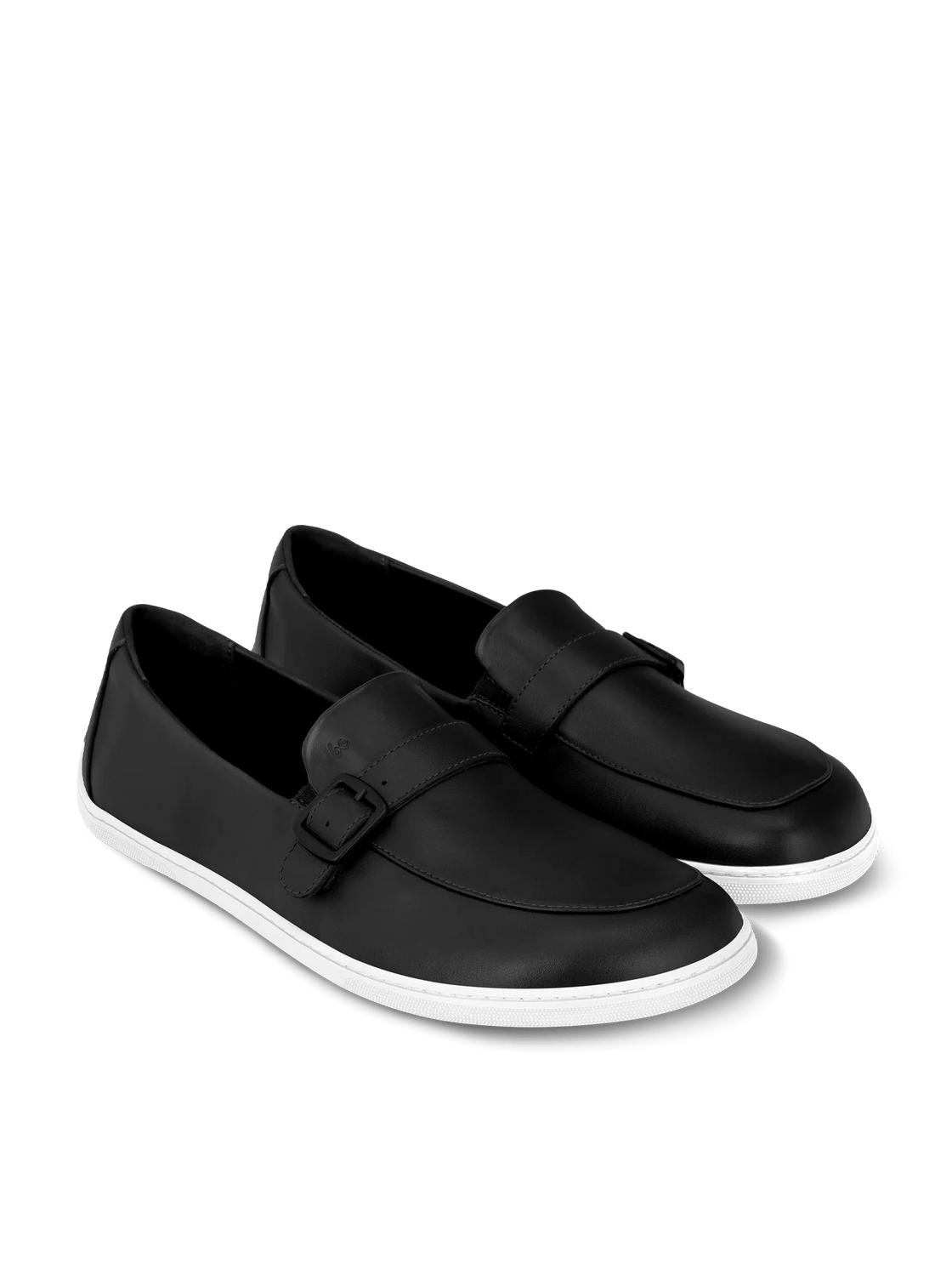 Moccasins Amadeus - Men's Leather Moccasins with Metal Buckle - MyMara