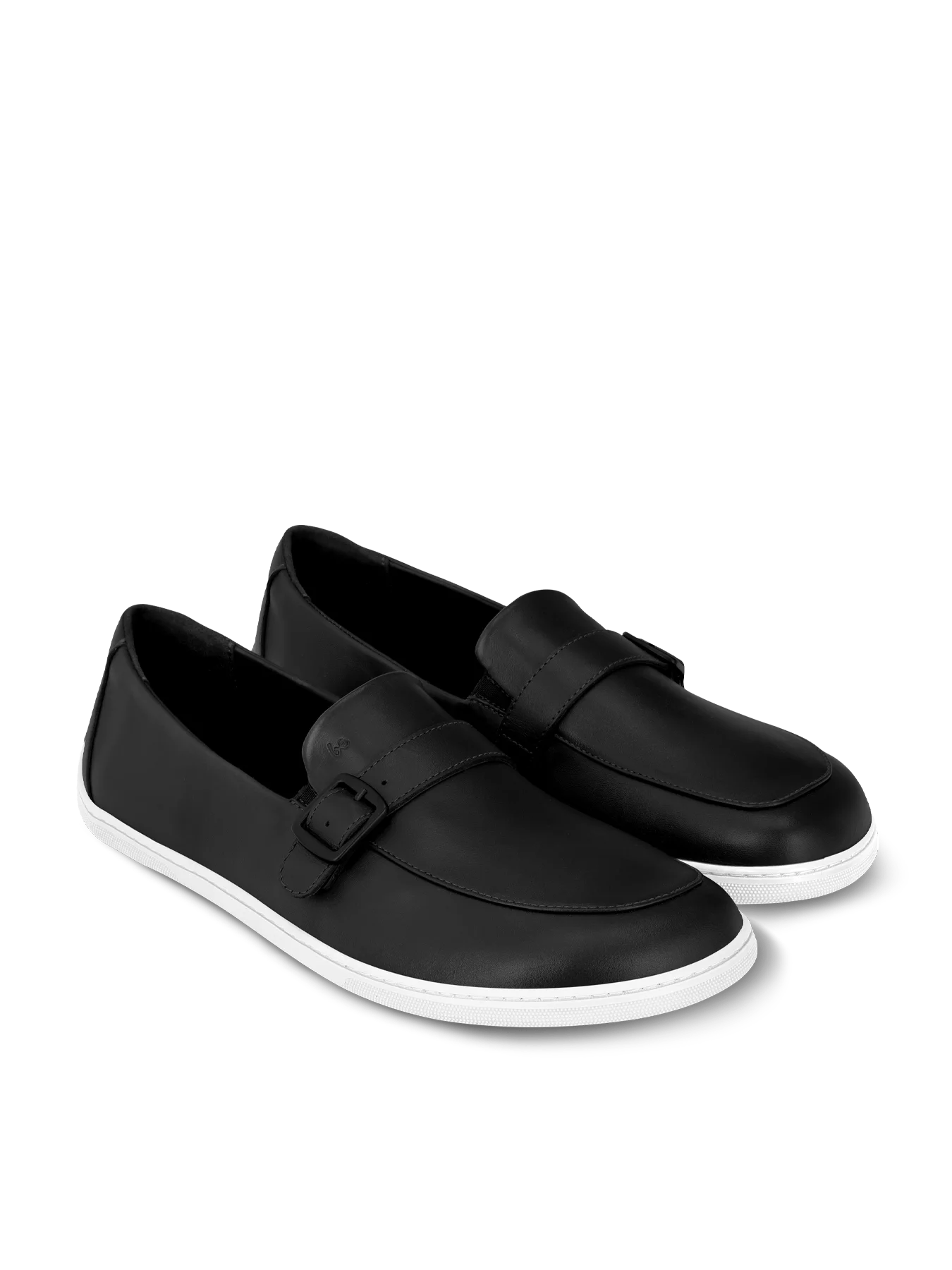 Moccasins Amadeus - Men's Leather Moccasins with Metal Buckle - MyMara