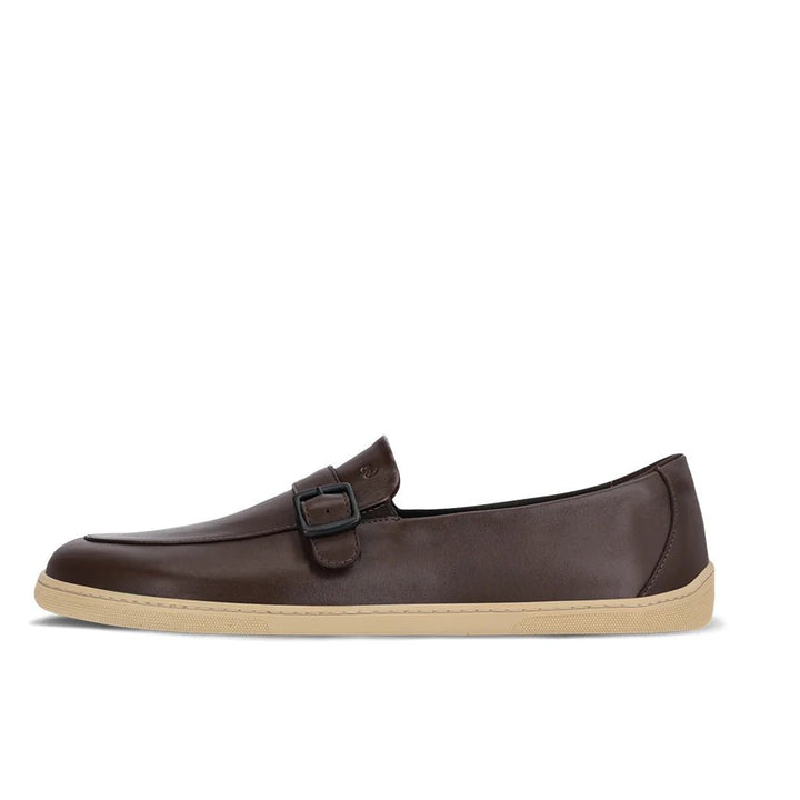 Moccasins Amadeus - Men's Leather Moccasins with Metal Buckle - MyMara