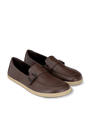Moccasins Amadeus - Men's Leather Moccasins with Metal Buckle - MyMara