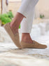 Moccasins Bianca - Women's Leather Slip - On Shoes - MyMara
