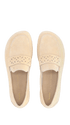 Moccasins Bianca - Women's Leather Slip - On Shoes - MyMara