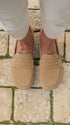Moccasins Bianca - Women's Leather Slip - On Shoes - MyMara