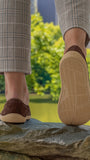 Moccasins Portsiders - Elegant Leather Loafers with Tassels - MyMara