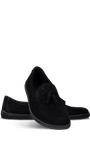 Moccasins Portsiders - Elegant Leather Loafers with Tassels - MyMara