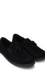 Moccasins Portsiders - Elegant Leather Loafers with Tassels - MyMara