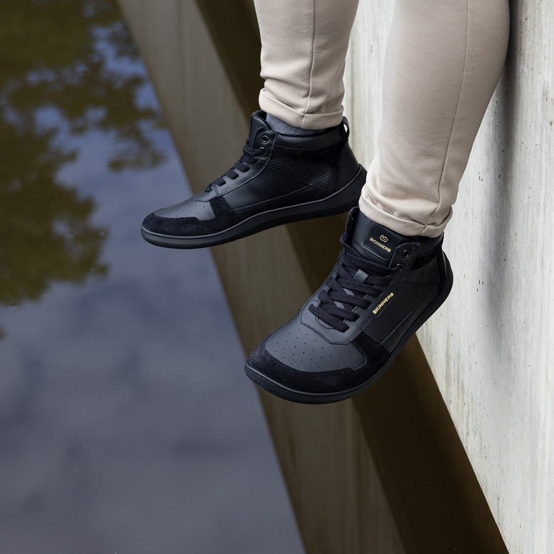 Oldschooler High Top Barefoot Sneakers - MyMara