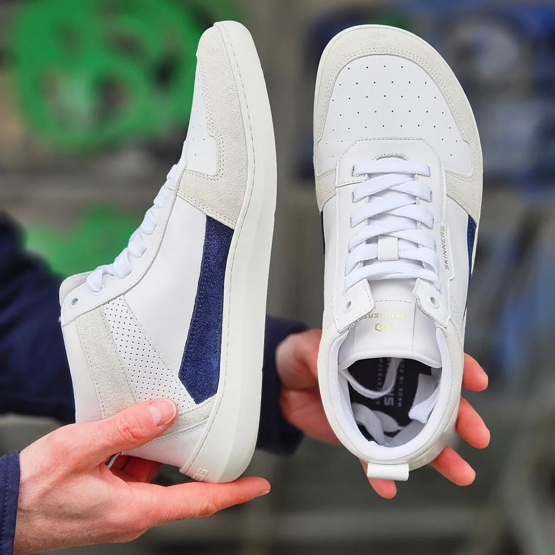 Oldschooler High Top Barefoot Sneakers - MyMara