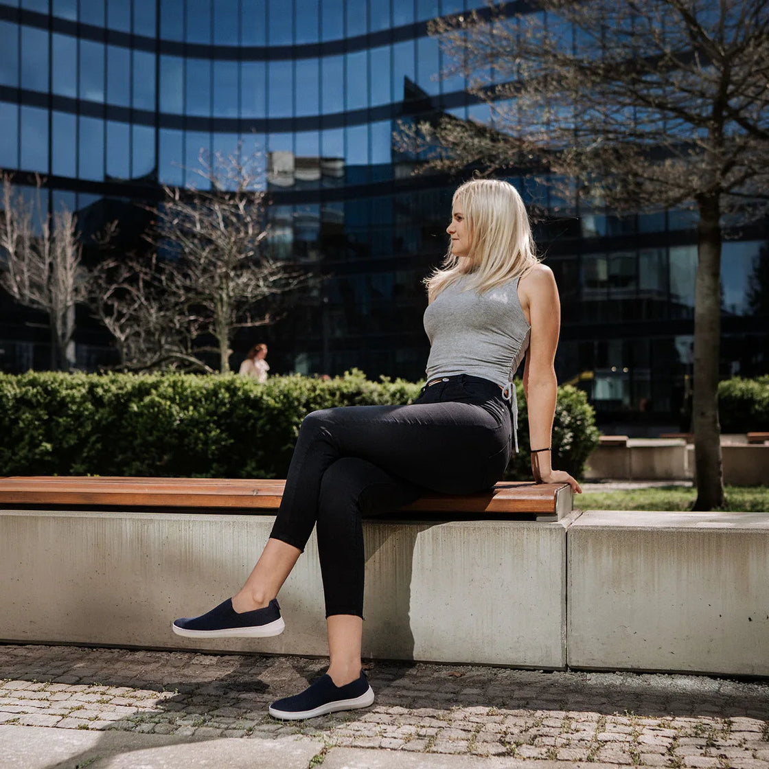 Skinners Seaker Slip-Ons in Navy Blue, product image 13