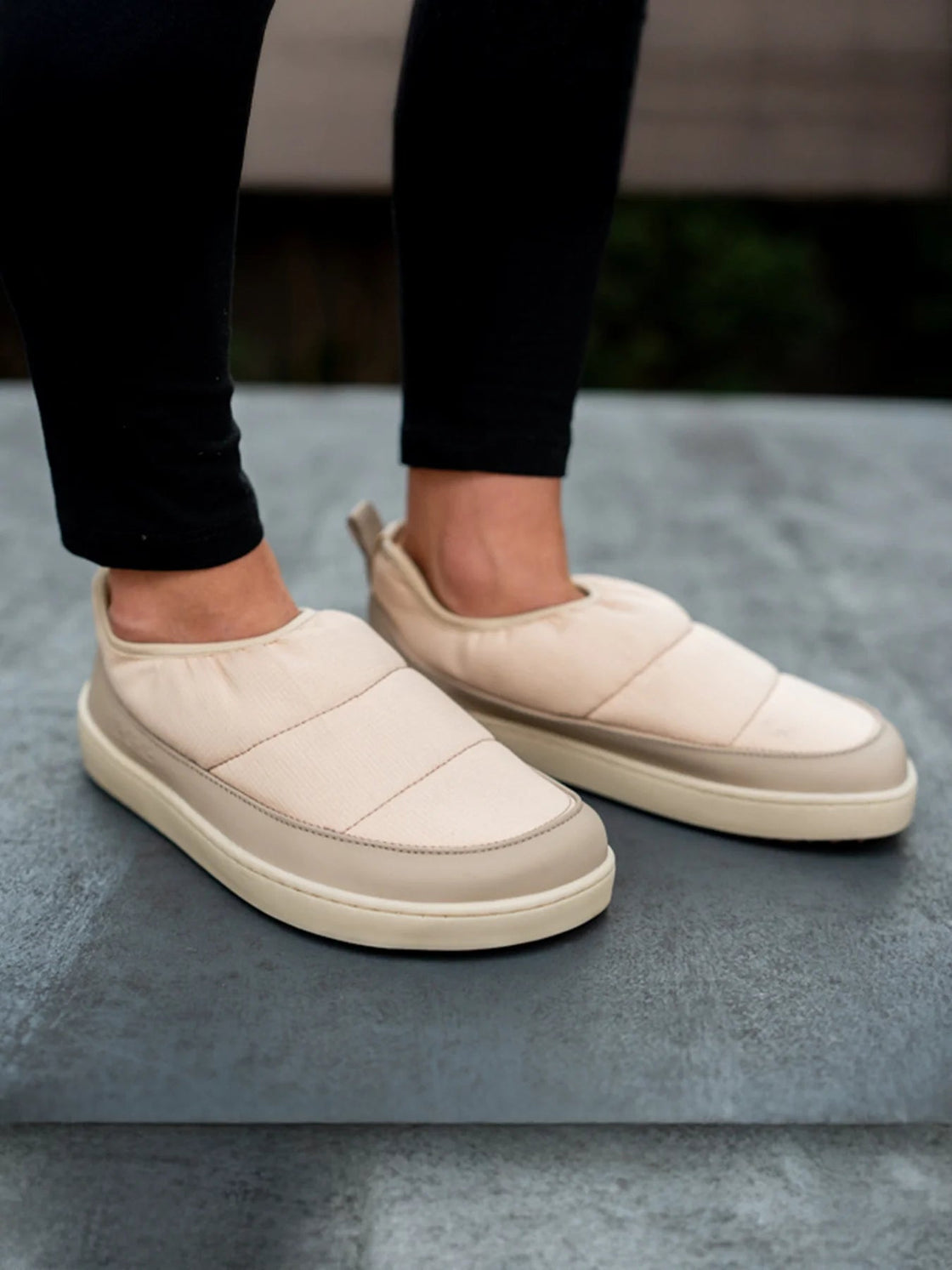 Slip-on shoes Nimbus - Water-repellent leather walking shoes - MyMara
