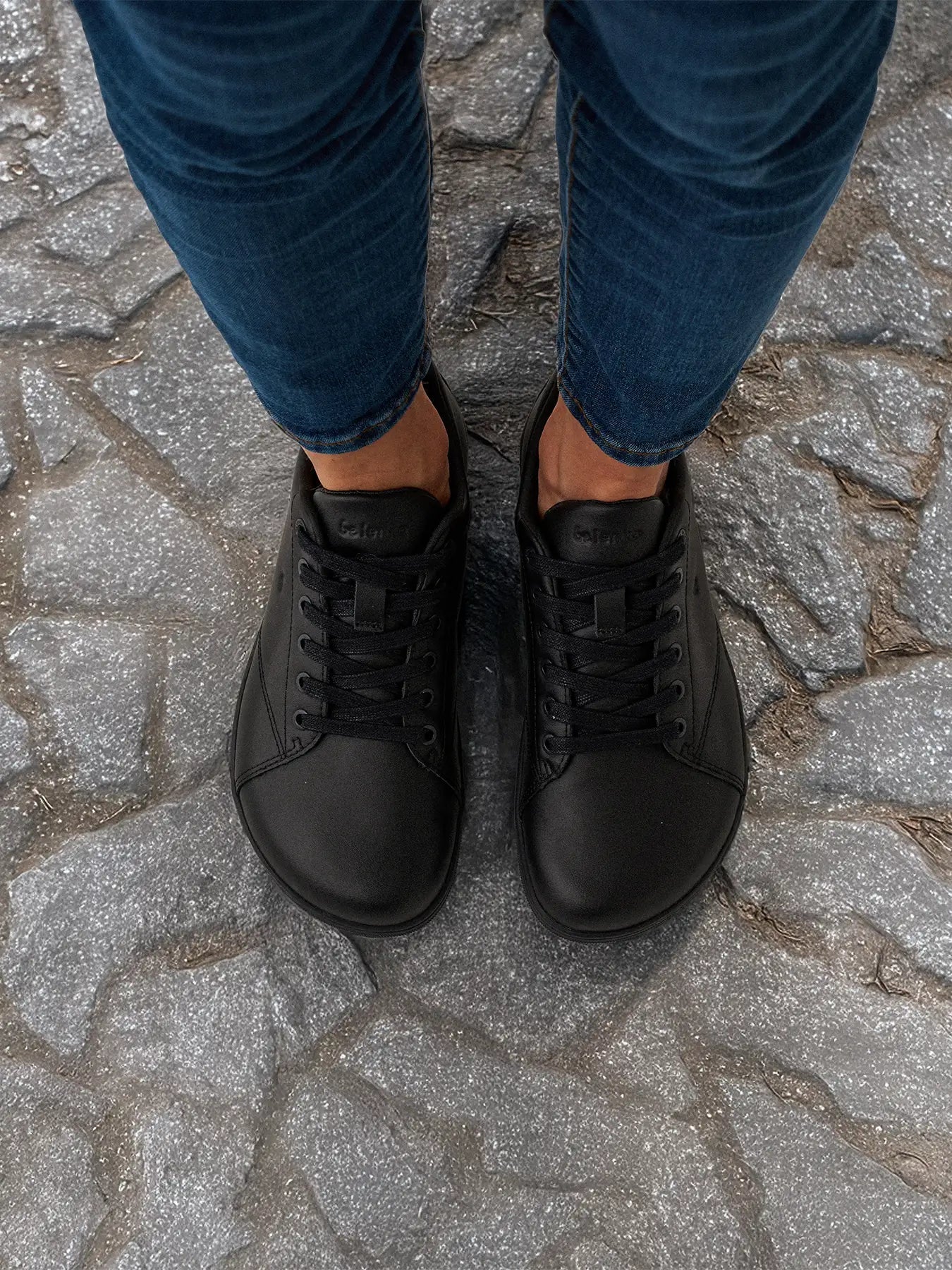 Sneakers Core - Sustainable Leather Minimalist Shoes - MyMara