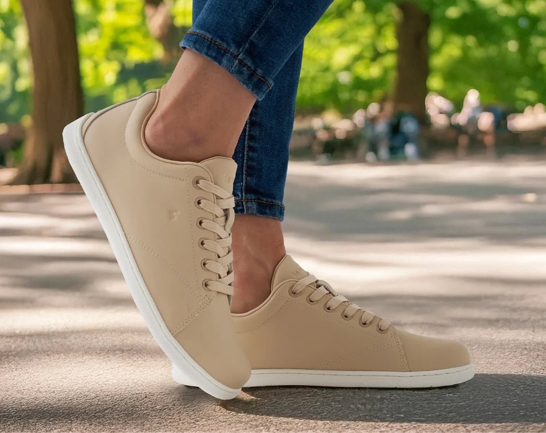 Sneakers Core - Sustainable Leather Minimalist Shoes - MyMara