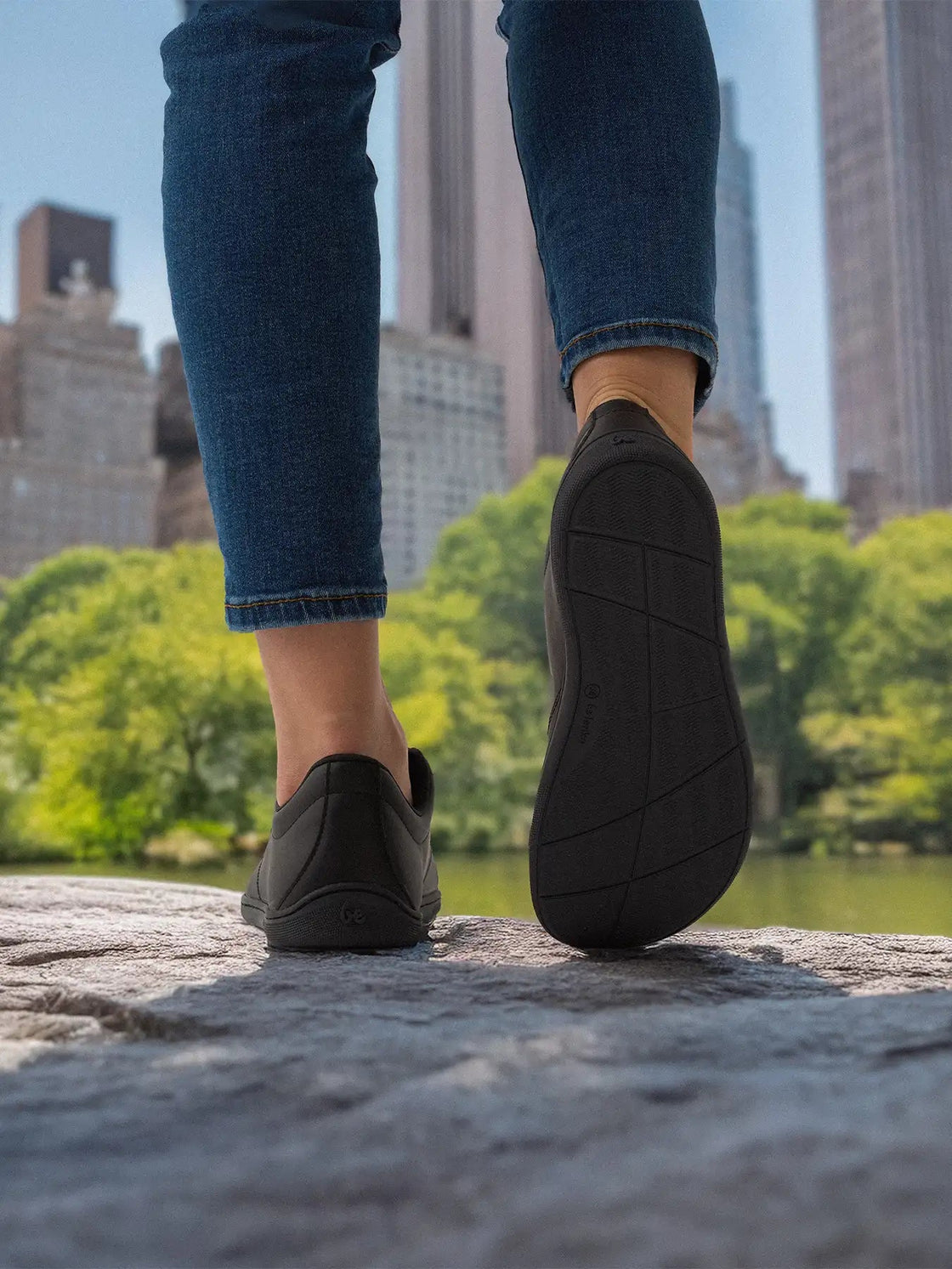 Sneakers Core - Sustainable Leather Minimalist Shoes - MyMara