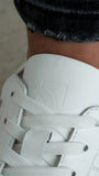 Sneakers Enigma - Premium Leather Minimalist Shoes - MyMara