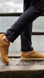 Sneakers Phoenix - Leather Walking Shoes - MyMara
