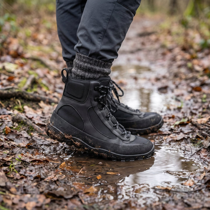 SUNI Trail High Women's Barefoot Hiking Boots - MyMara