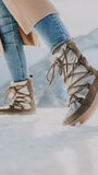 Winter Barefoot Boots Snowfox Woman - MyMara