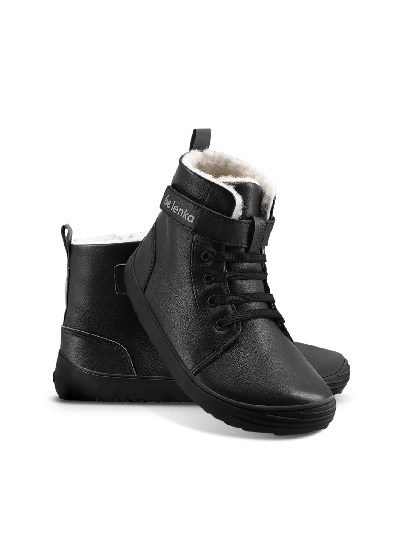 Winter boots Winter Kids - Wool - Lined Leather Boots - MyMara