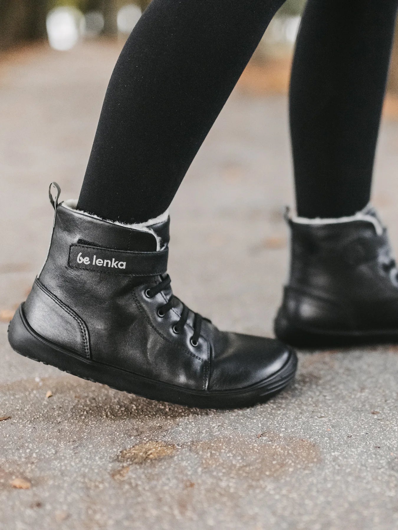 Winter boots Winter Kids - Wool - Lined Leather Boots - MyMara