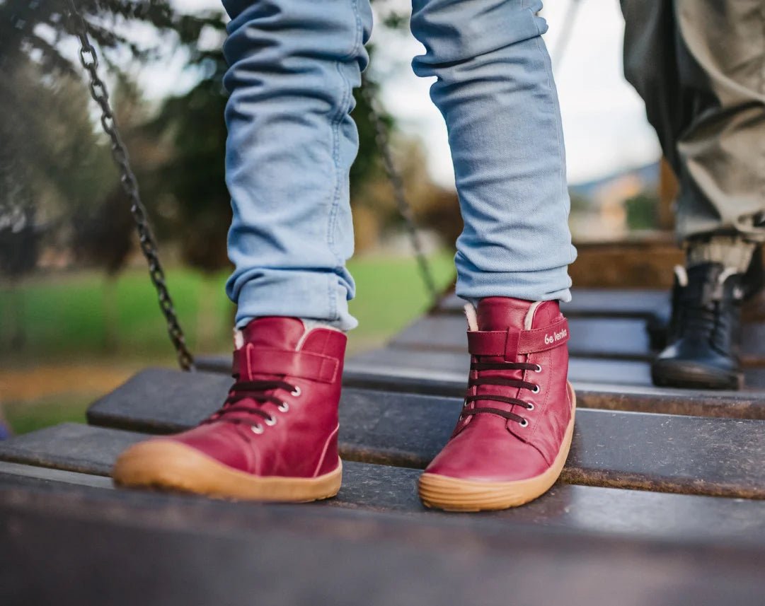 Winter boots Winter Kids - Wool - Lined Leather Boots - MyMara