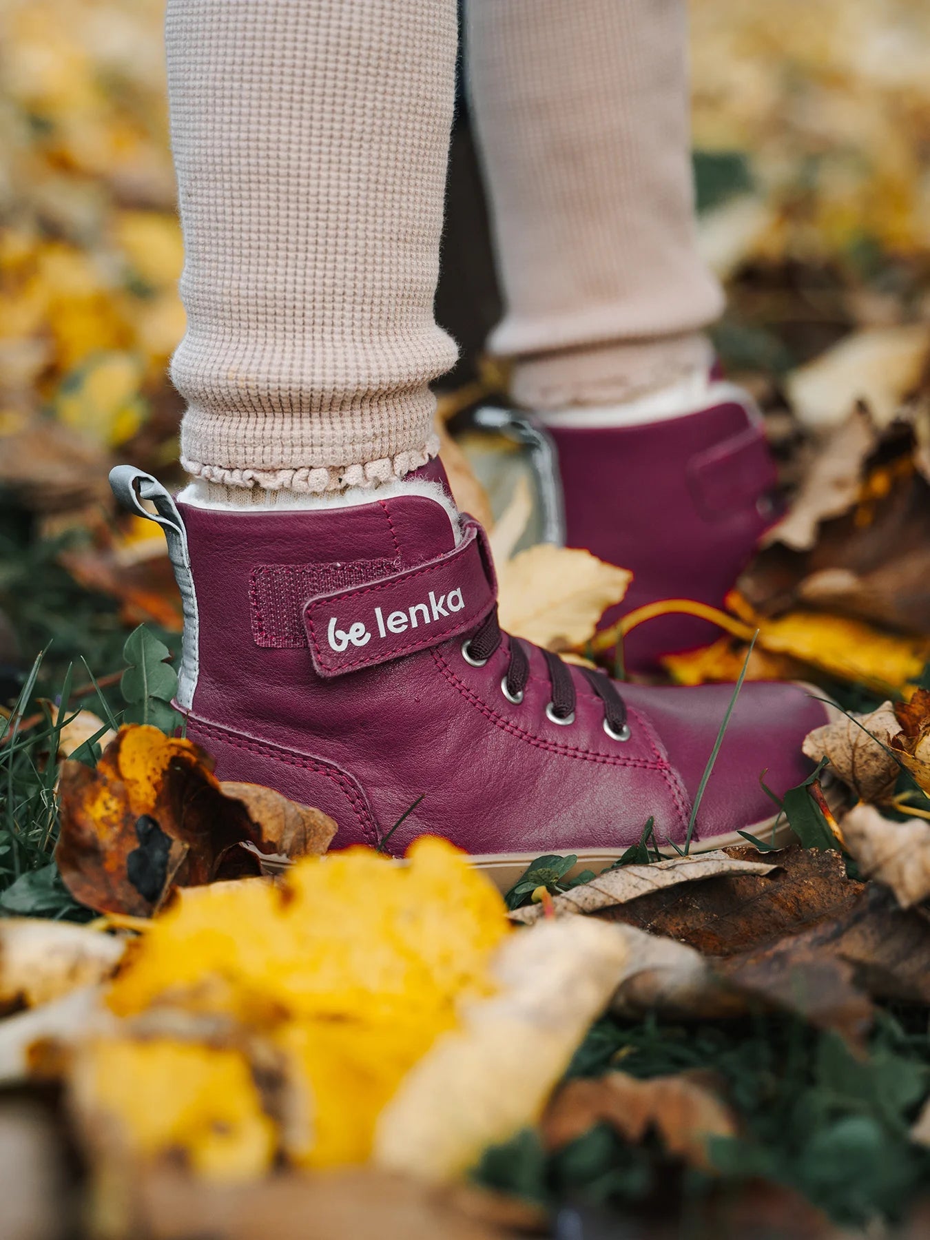 Winter boots Winter Kids - Wool - Lined Leather Boots - MyMara