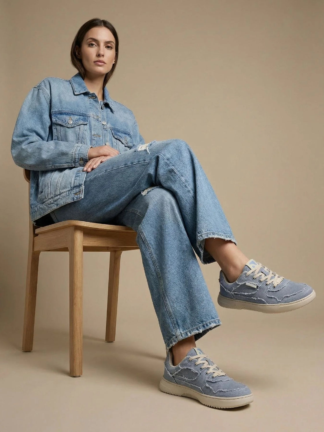 Zing Denim Sneakers - MyMara