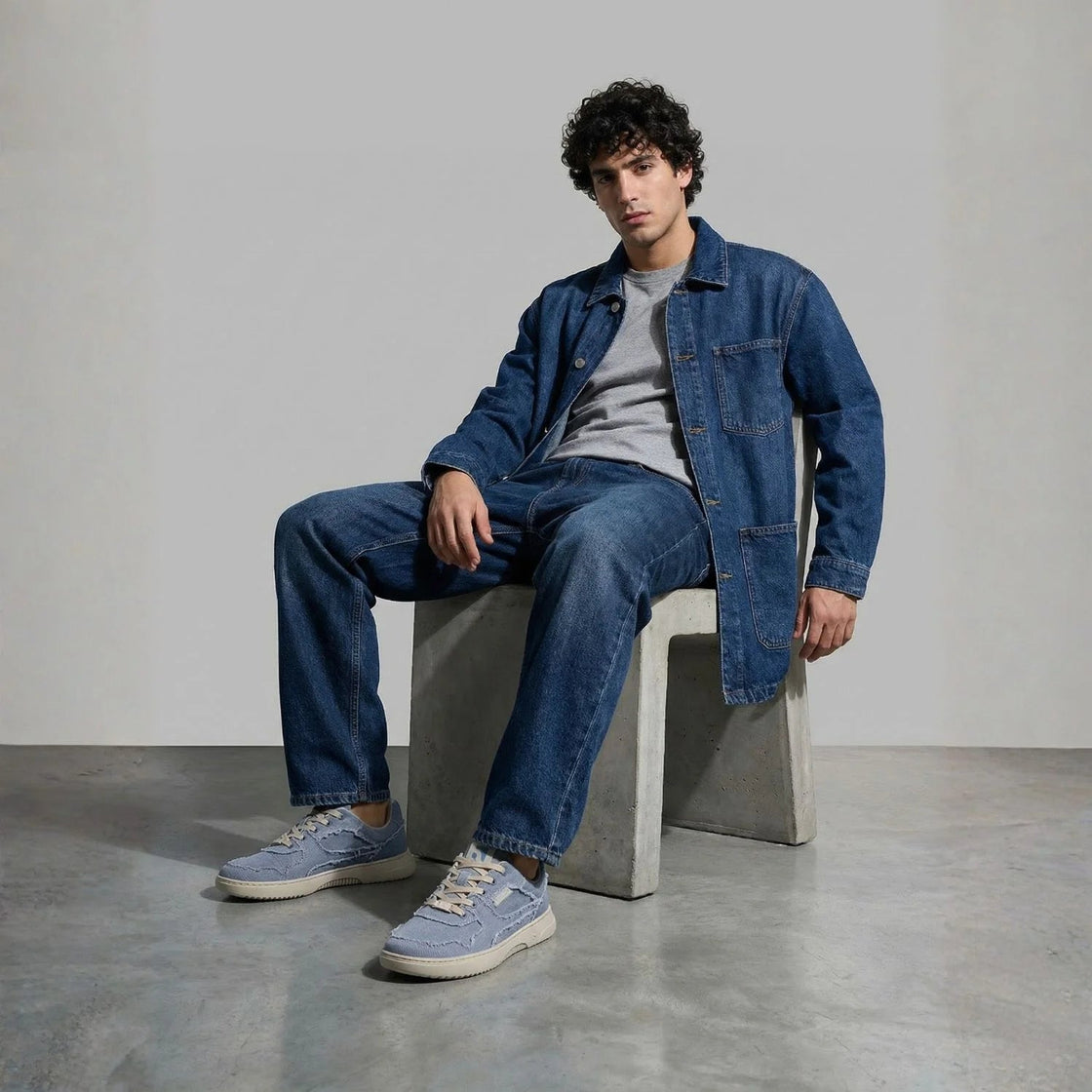 Zing Denim Sneakers - MyMara