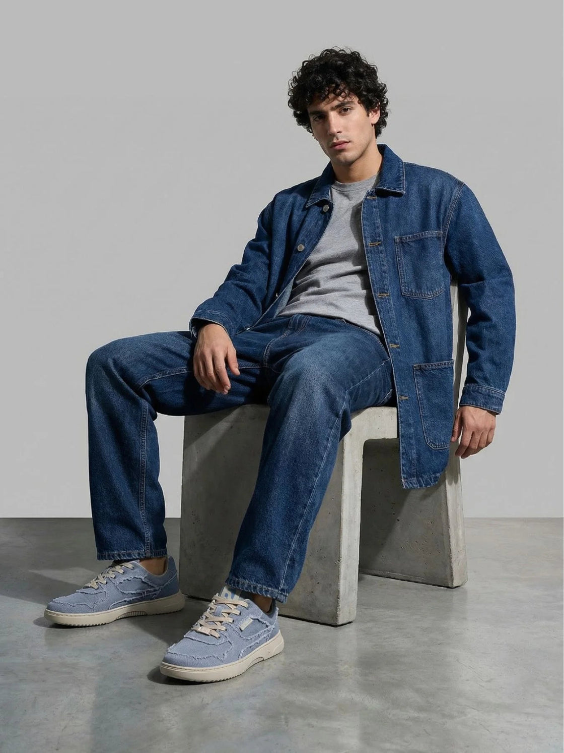 Zing Denim Sneakers - MyMara