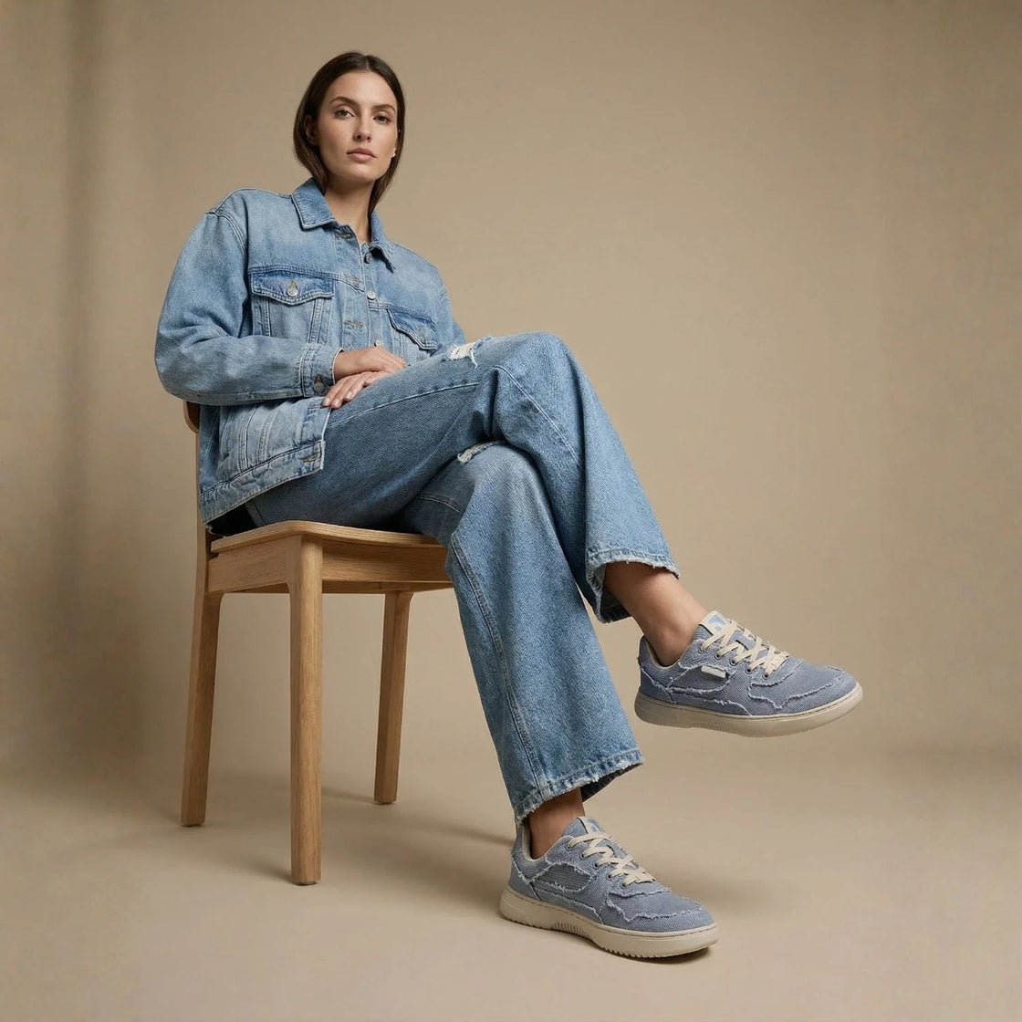 Zing Denim Sneakers - MyMara